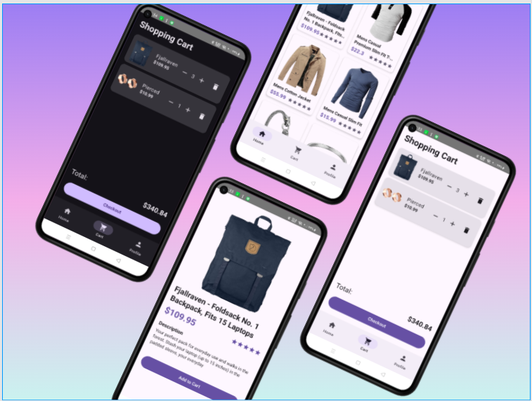 E-Store screenshot